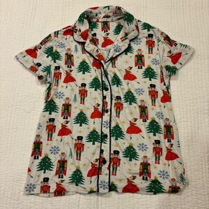 Nutcracker Christmas Pajama Top